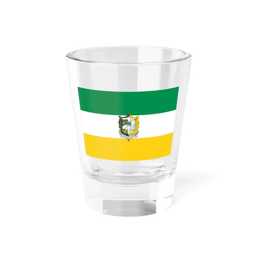 Flag of Sucúa (Ecuador) Shot Glass 1.5oz 1.5oz - Go Mug Yourself