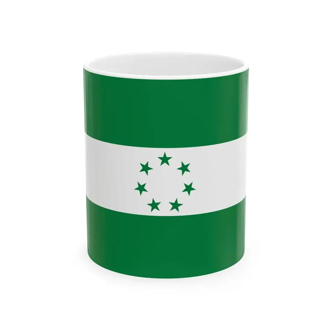 Flag of Sucre (Ecuador) White Coffee Mug 11oz - Go Mug Yourself