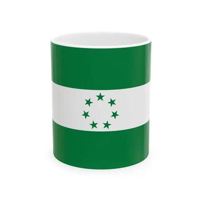 Flag of Sucre (Ecuador) White Coffee Mug 11oz - Go Mug Yourself