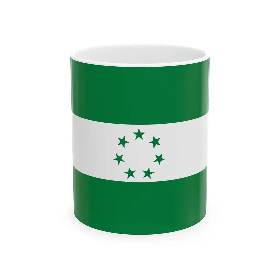 Flag of Sucre (Ecuador) White Coffee Mug 11oz - Go Mug Yourself