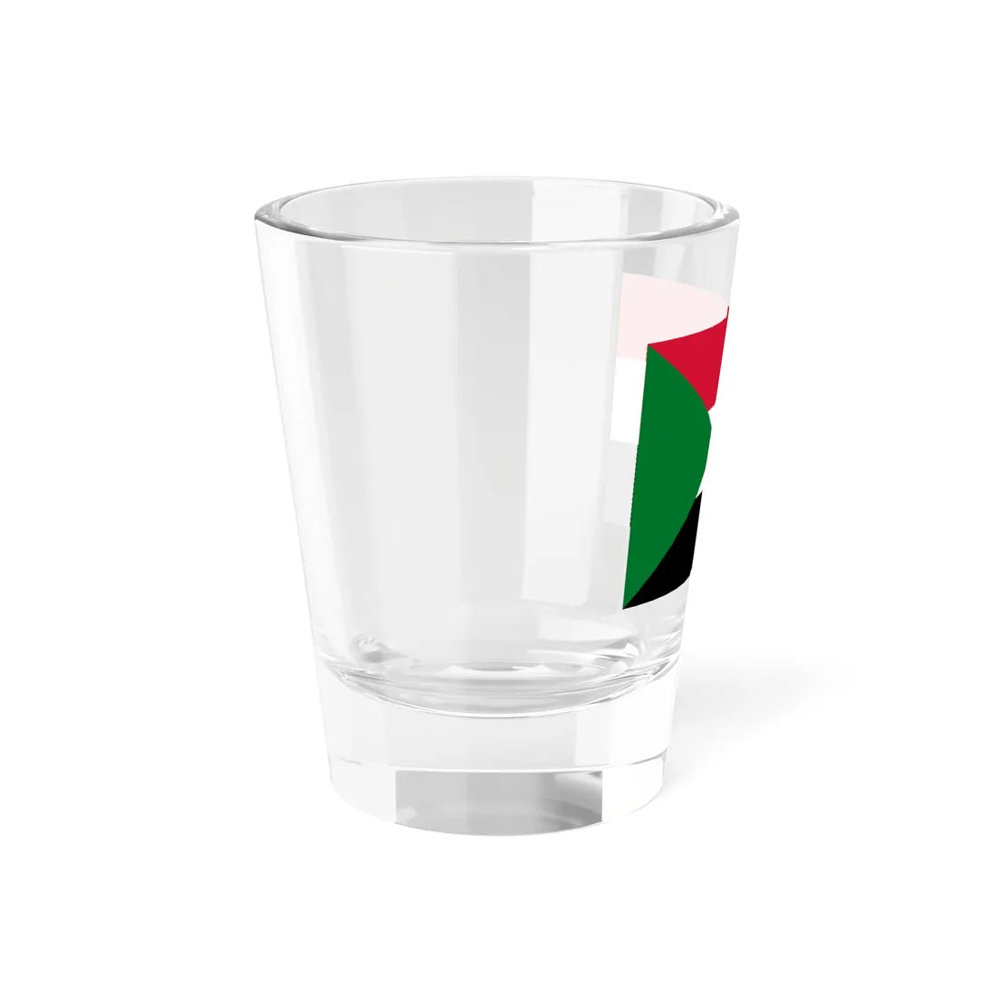 Flag of Sudan 2-3 (Sudan) Shot Glass 1.5oz - Go Mug Yourself