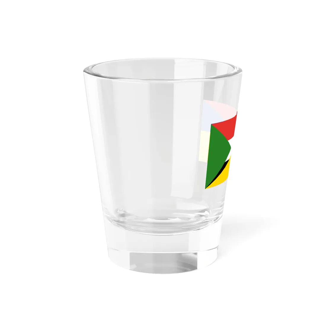 Flag of Sudan and Ukraine (Sudan) Shot Glass 1.5oz - Go Mug Yourself