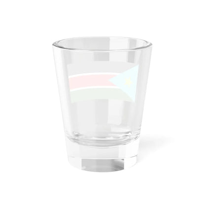 Flag of Sudan Peoples Liberation Army 1995 (South Sudan) Shot Glass 1.5oz - Go Mug Yourself