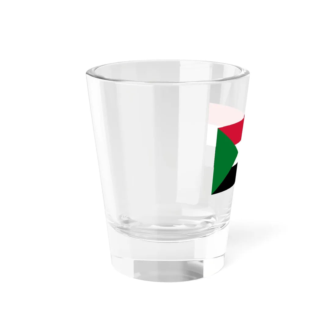 Flag of Sudan (Sudan) Shot Glass 1.5oz - Go Mug Yourself