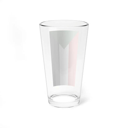Flag of Sudan vertical flipped (Sudan) Pint Glass 16oz - Go Mug Yourself