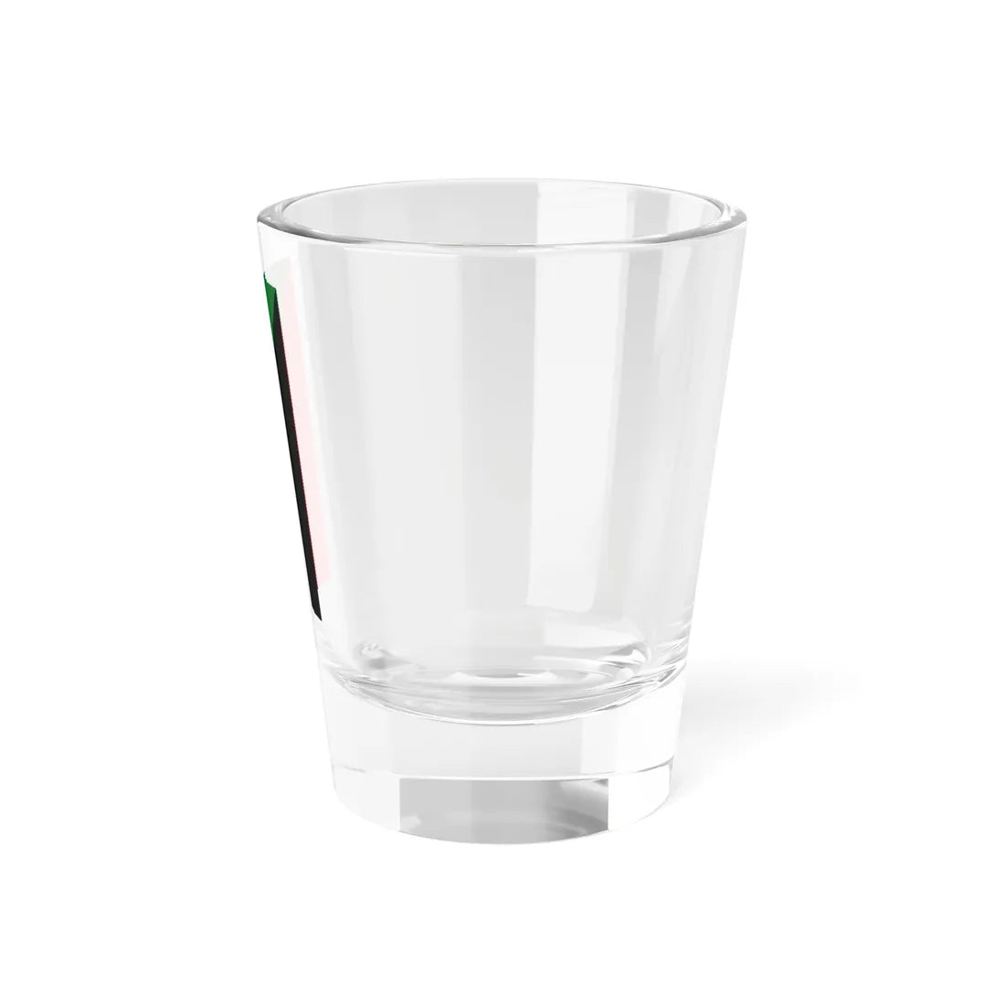 Flag of Sudan vertical flipped (Sudan) Shot Glass 1.5oz - Go Mug Yourself