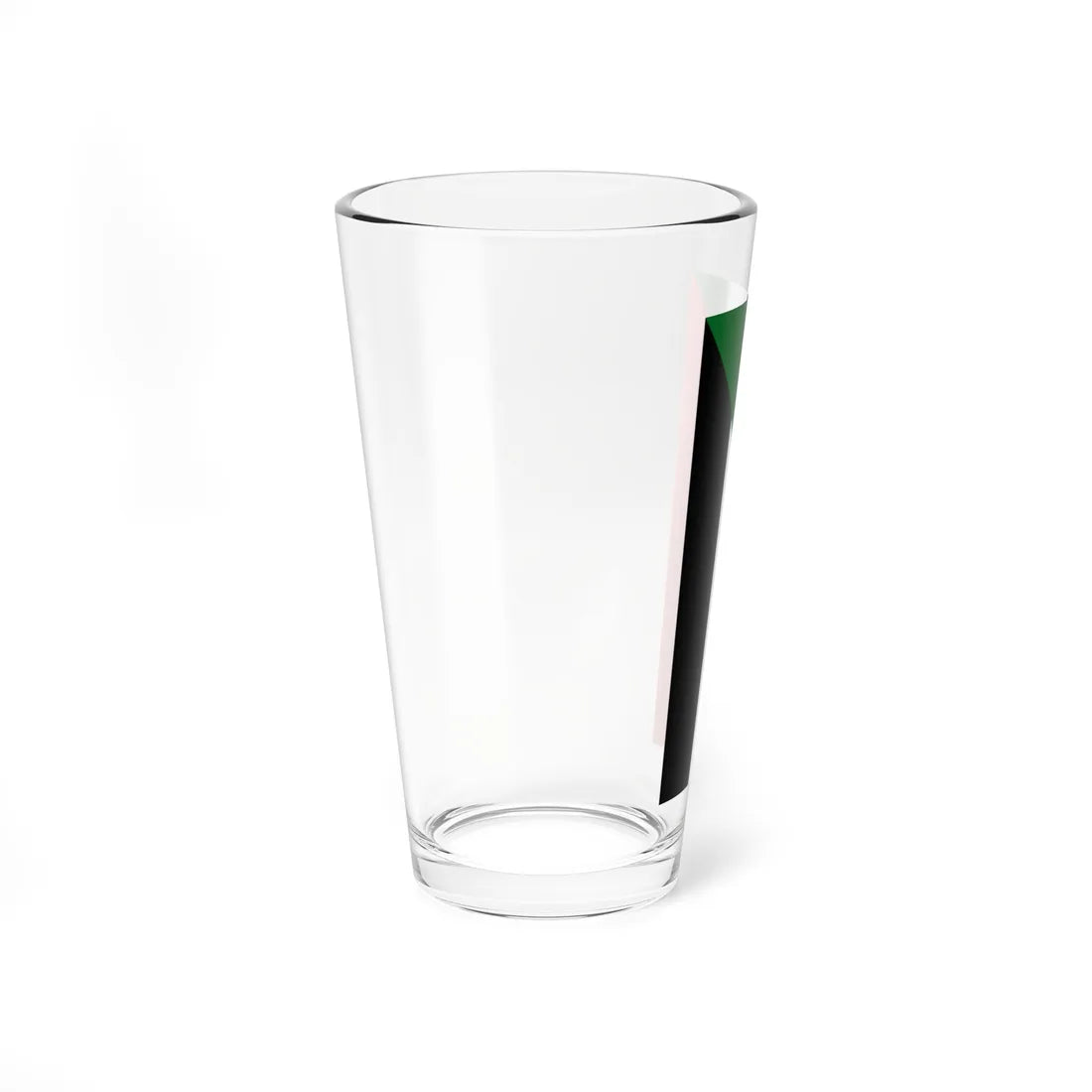 Flag of Sudan vertical (Sudan) Pint Glass 16oz - Go Mug Yourself