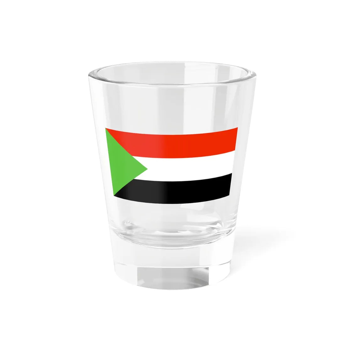 Flag of Sudan WFB 2000 (Sudan) Shot Glass 1.5oz 1.5oz - Go Mug Yourself