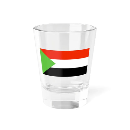 Flag of Sudan WFB 2000 (Sudan) Shot Glass 1.5oz 1.5oz - Go Mug Yourself