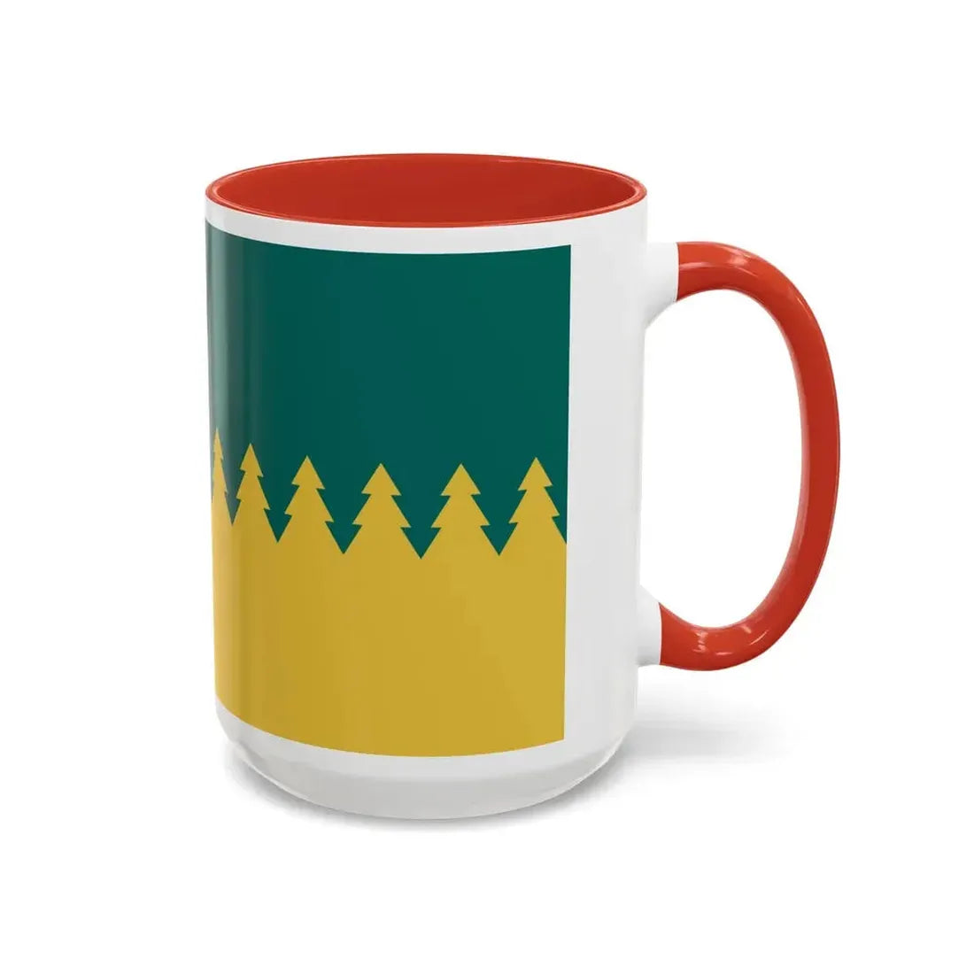 Flag of Sudbury Ontario Canada - Accent Coffee Mug - Go Mug Yourself
