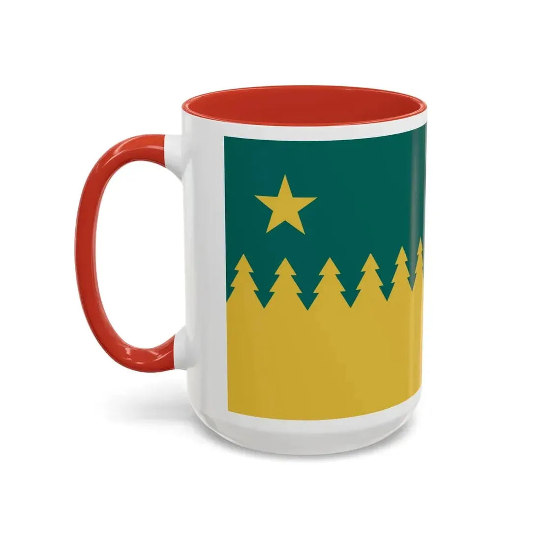 Flag of Sudbury Ontario Canada - Accent Coffee Mug - Go Mug Yourself