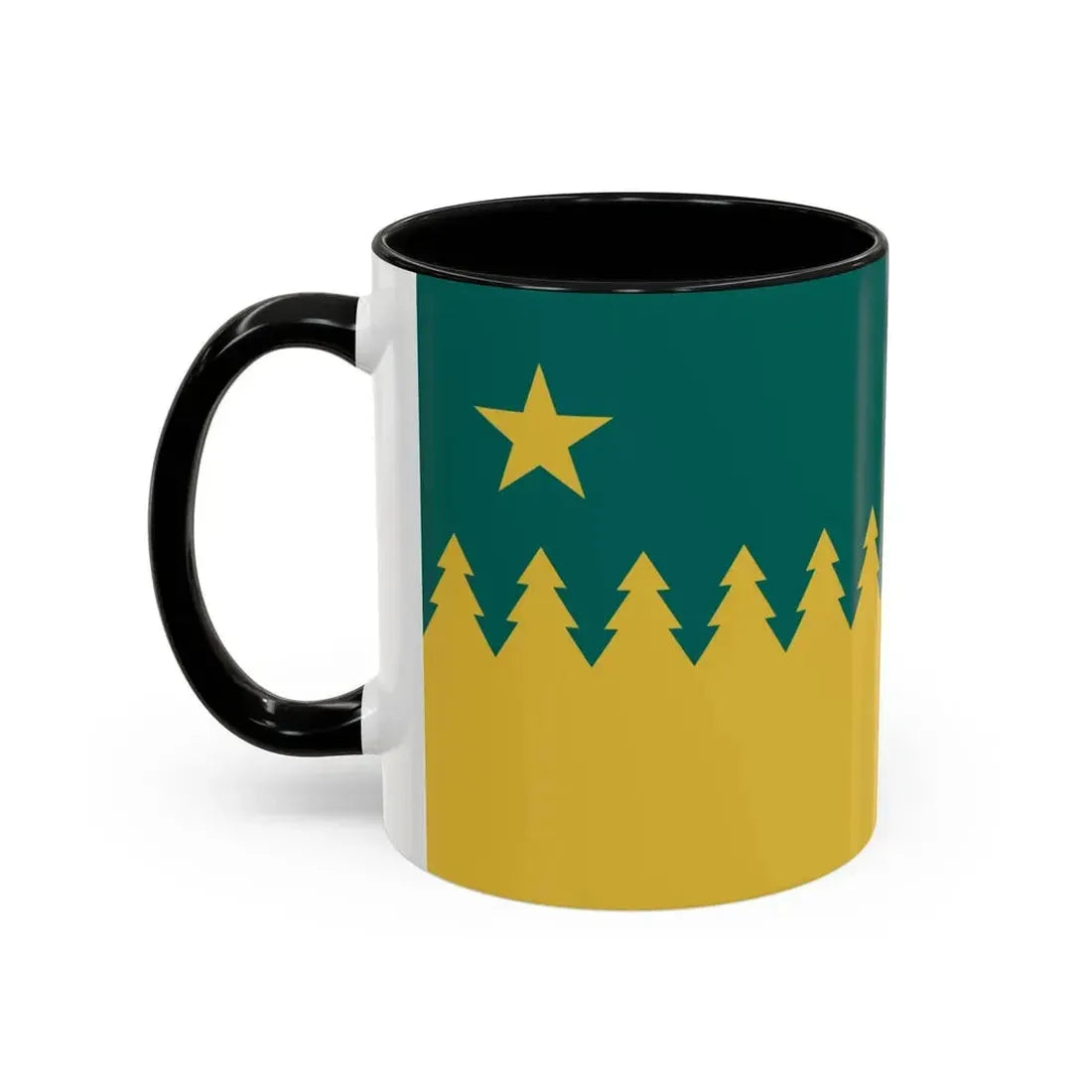 Flag of Sudbury Ontario Canada - Accent Coffee Mug - Go Mug Yourself
