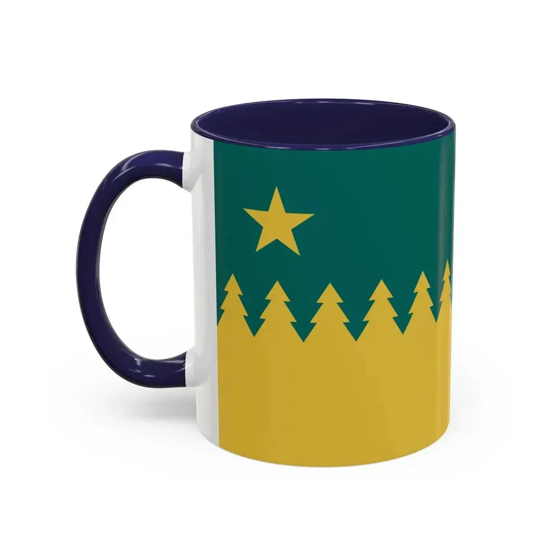 Flag of Sudbury Ontario Canada - Accent Coffee Mug - Go Mug Yourself