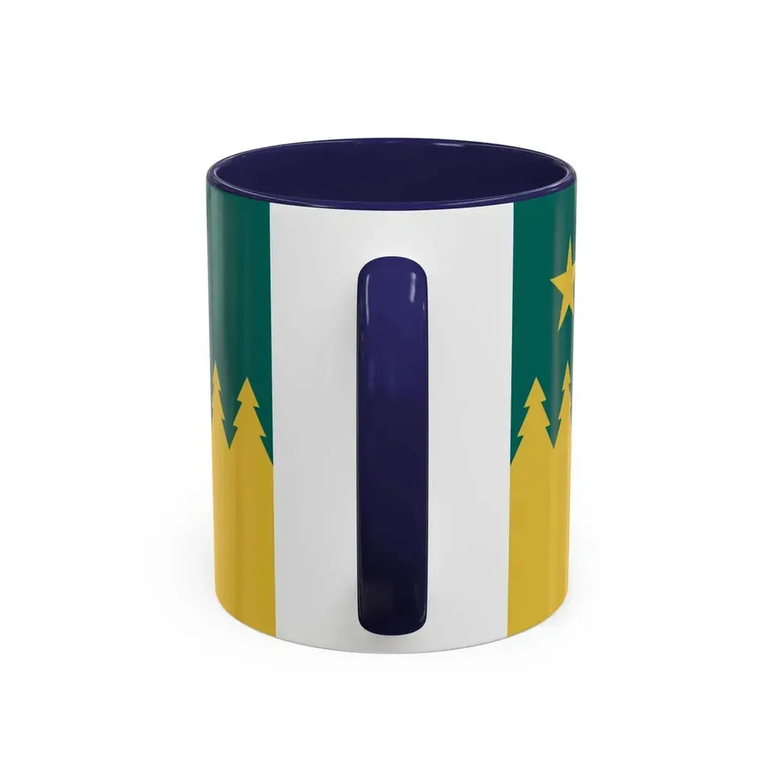Flag of Sudbury Ontario Canada - Accent Coffee Mug - Go Mug Yourself