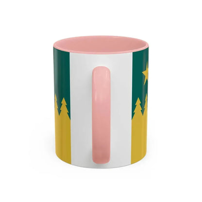 Flag of Sudbury Ontario Canada - Accent Coffee Mug - Go Mug Yourself