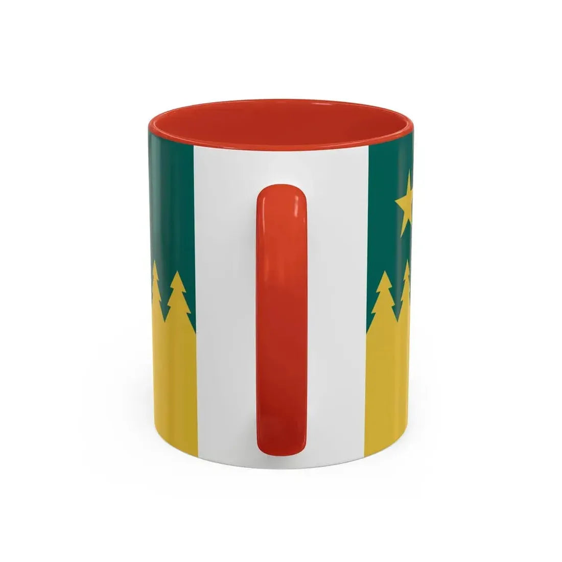 Flag of Sudbury Ontario Canada - Accent Coffee Mug - Go Mug Yourself