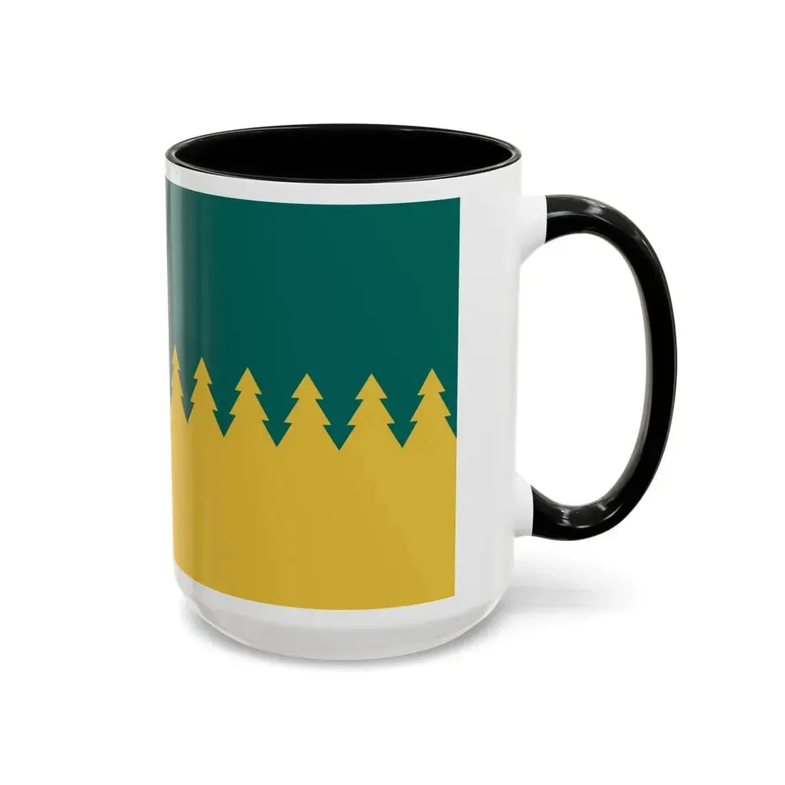 Flag of Sudbury Ontario Canada - Accent Coffee Mug - Go Mug Yourself