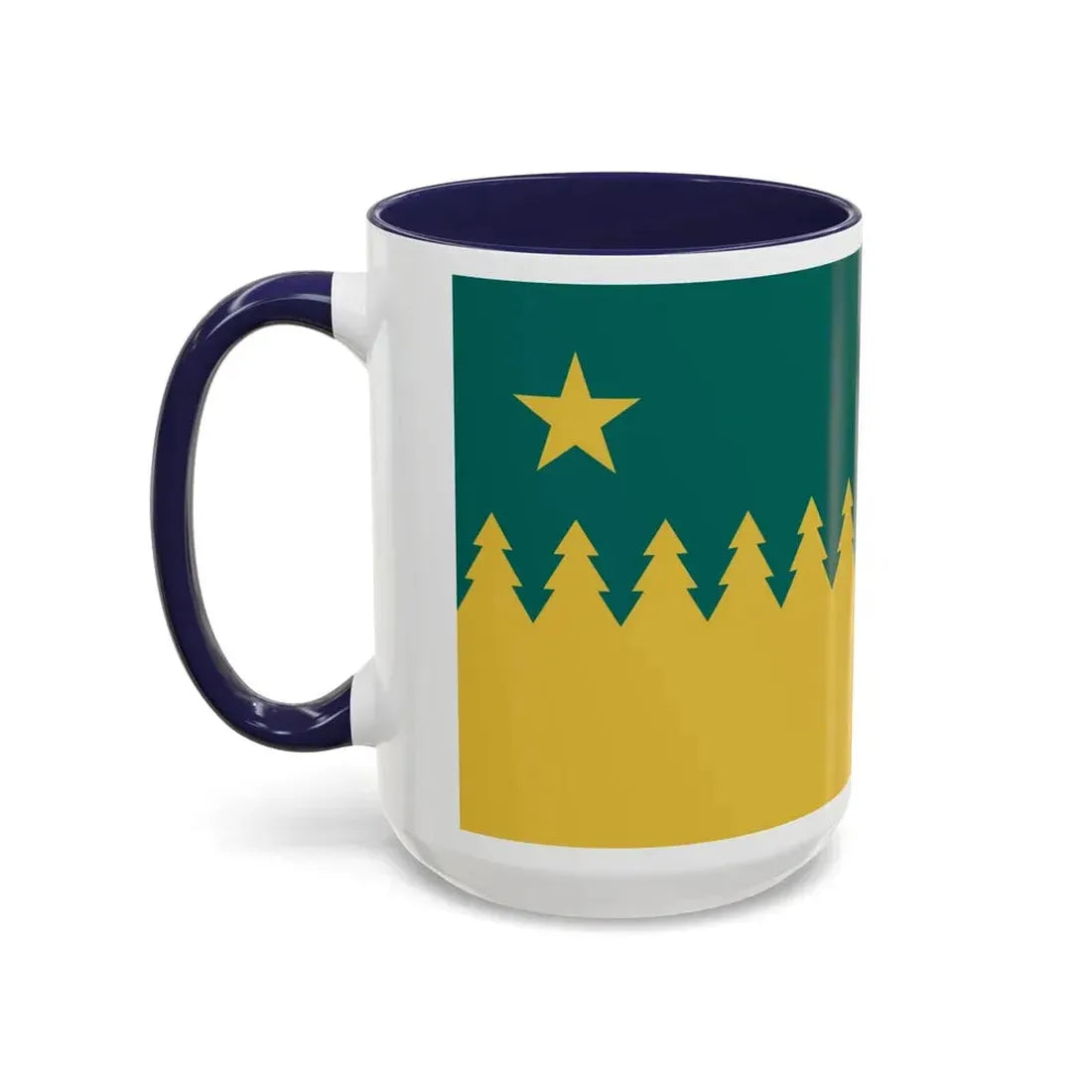 Flag of Sudbury Ontario Canada - Accent Coffee Mug - Go Mug Yourself