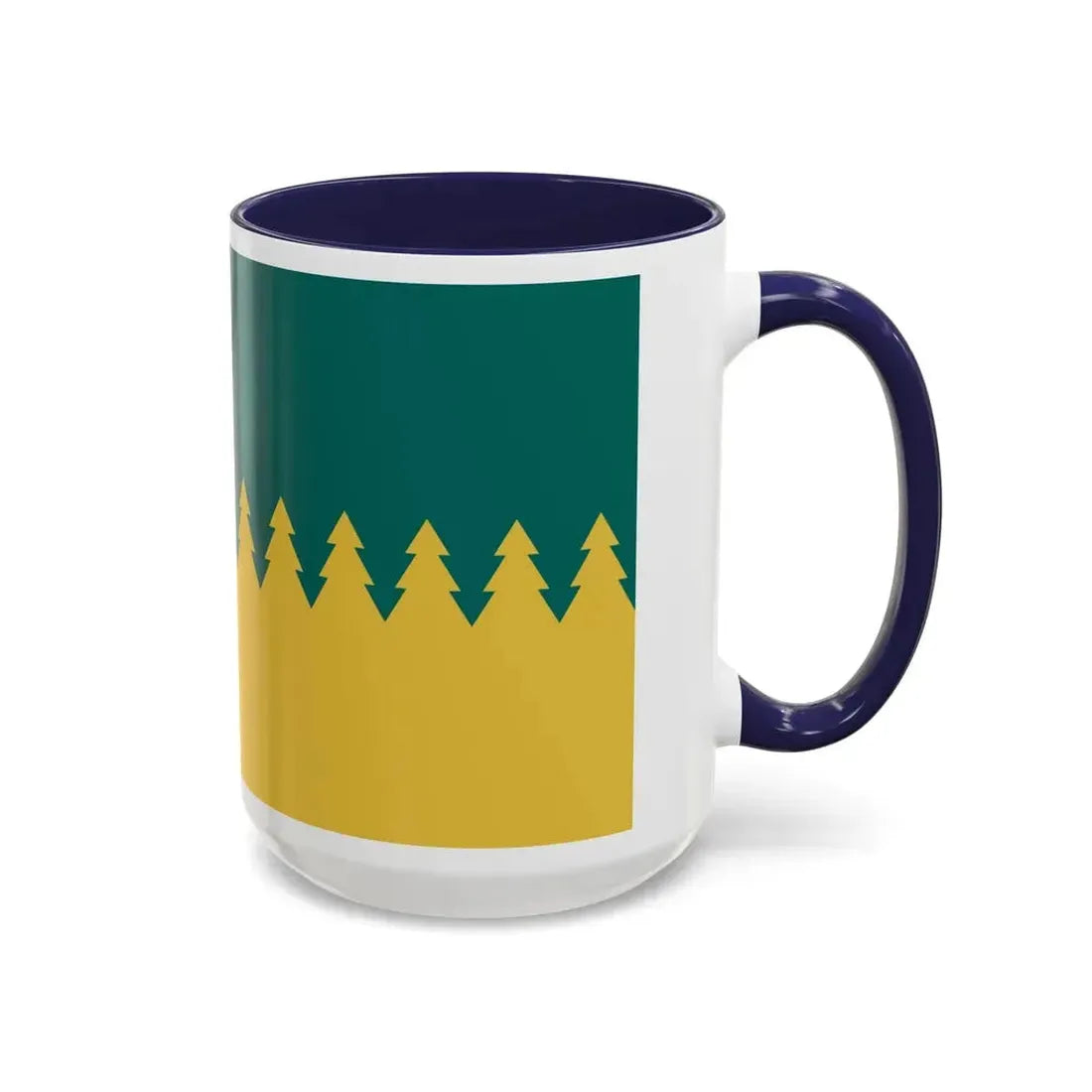 Flag of Sudbury Ontario Canada - Accent Coffee Mug - Go Mug Yourself