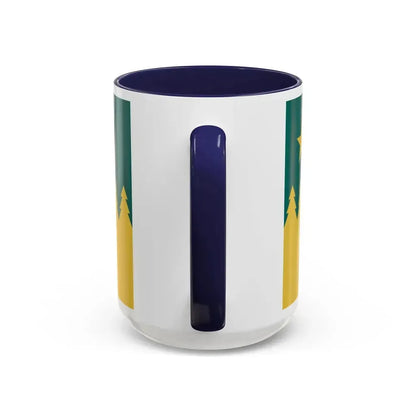 Flag of Sudbury Ontario Canada - Accent Coffee Mug - Go Mug Yourself
