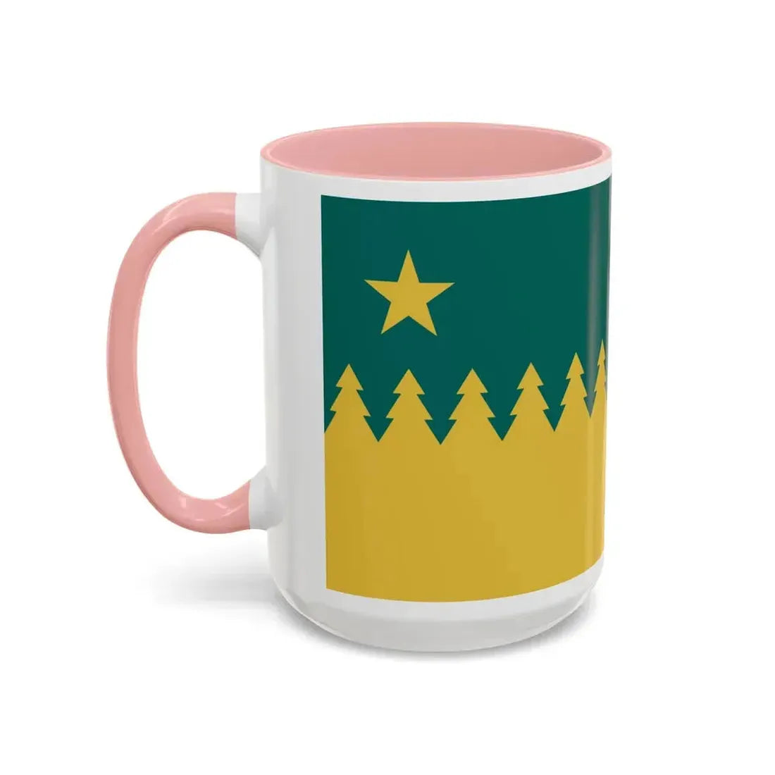 Flag of Sudbury Ontario Canada - Accent Coffee Mug - Go Mug Yourself
