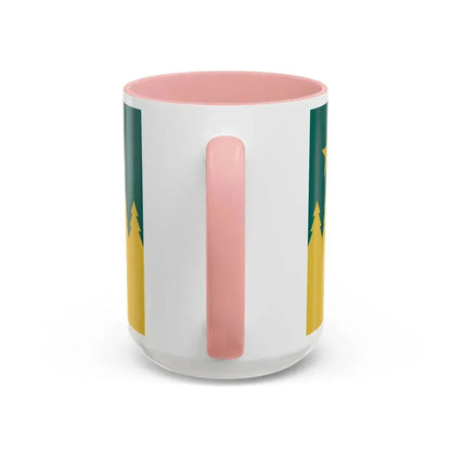 Flag of Sudbury Ontario Canada - Accent Coffee Mug - Go Mug Yourself