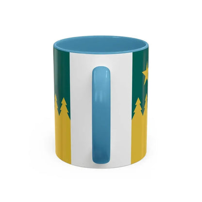 Flag of Sudbury Ontario Canada - Accent Coffee Mug - Go Mug Yourself