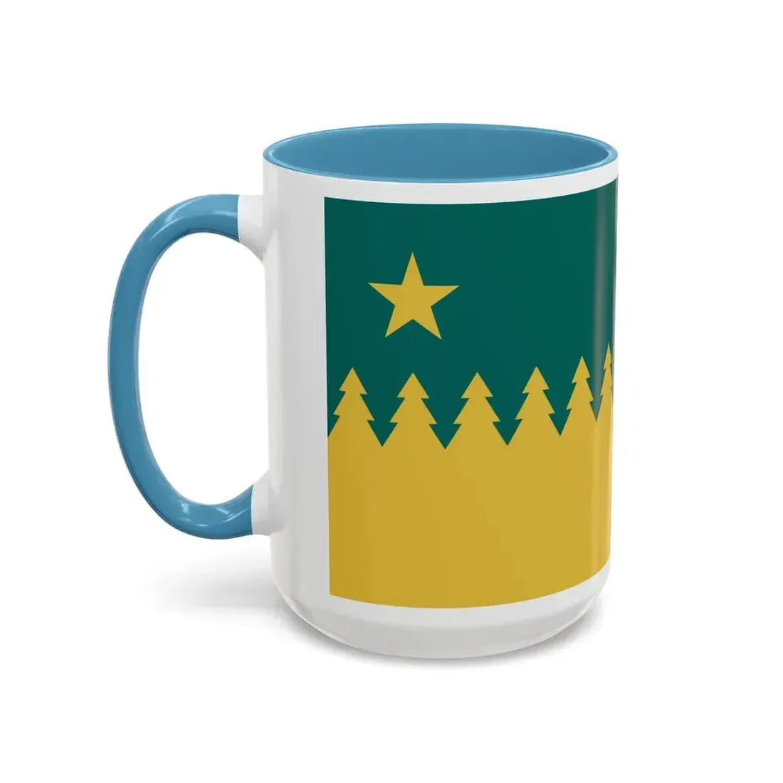 Flag of Sudbury Ontario Canada - Accent Coffee Mug - Go Mug Yourself