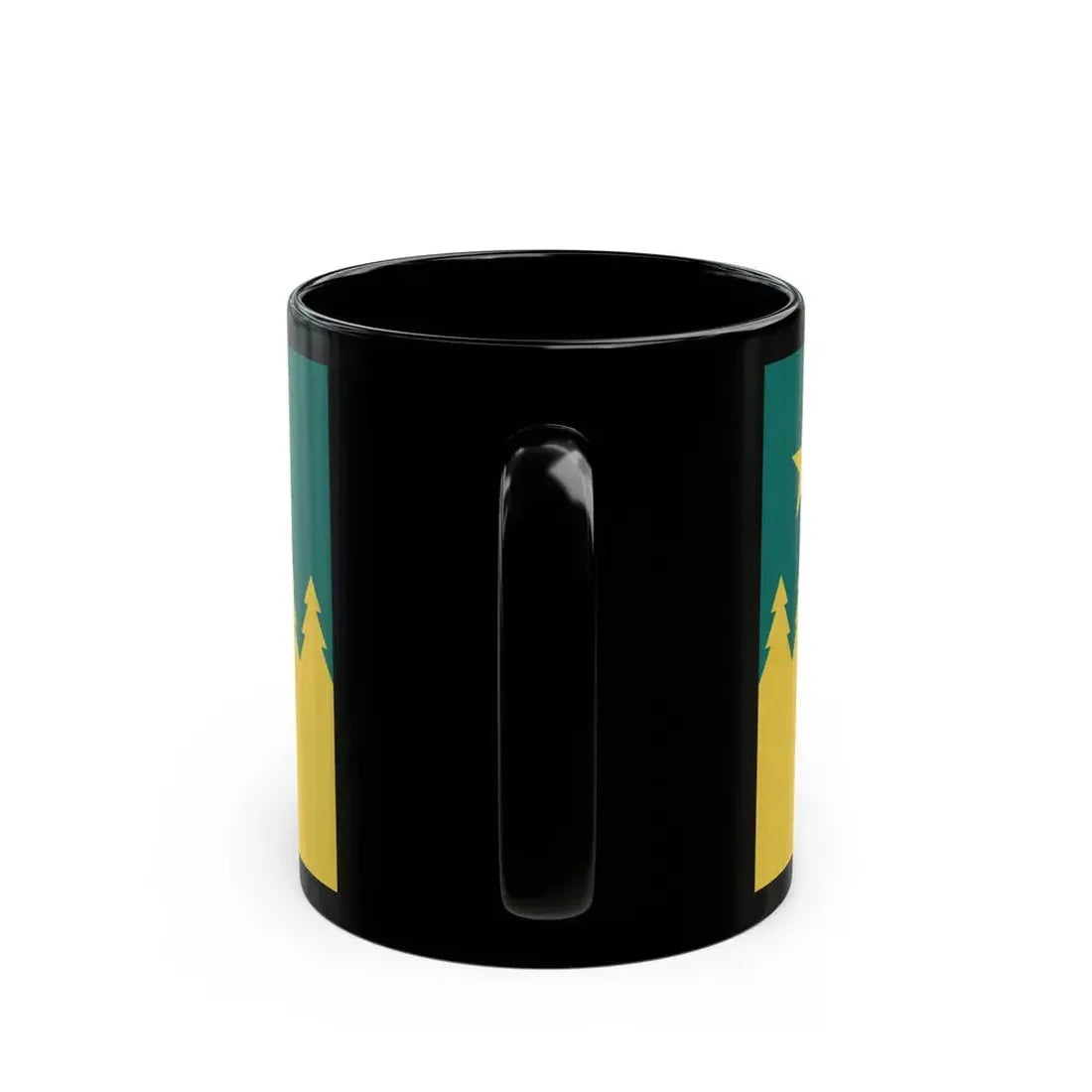 Flag of Sudbury Ontario Canada - Black Coffee Mug - Go Mug Yourself