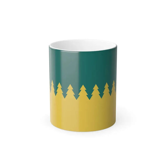 Flag of Sudbury Ontario Canada - Color Changing Coffee Mug 11oz - Go Mug Yourself