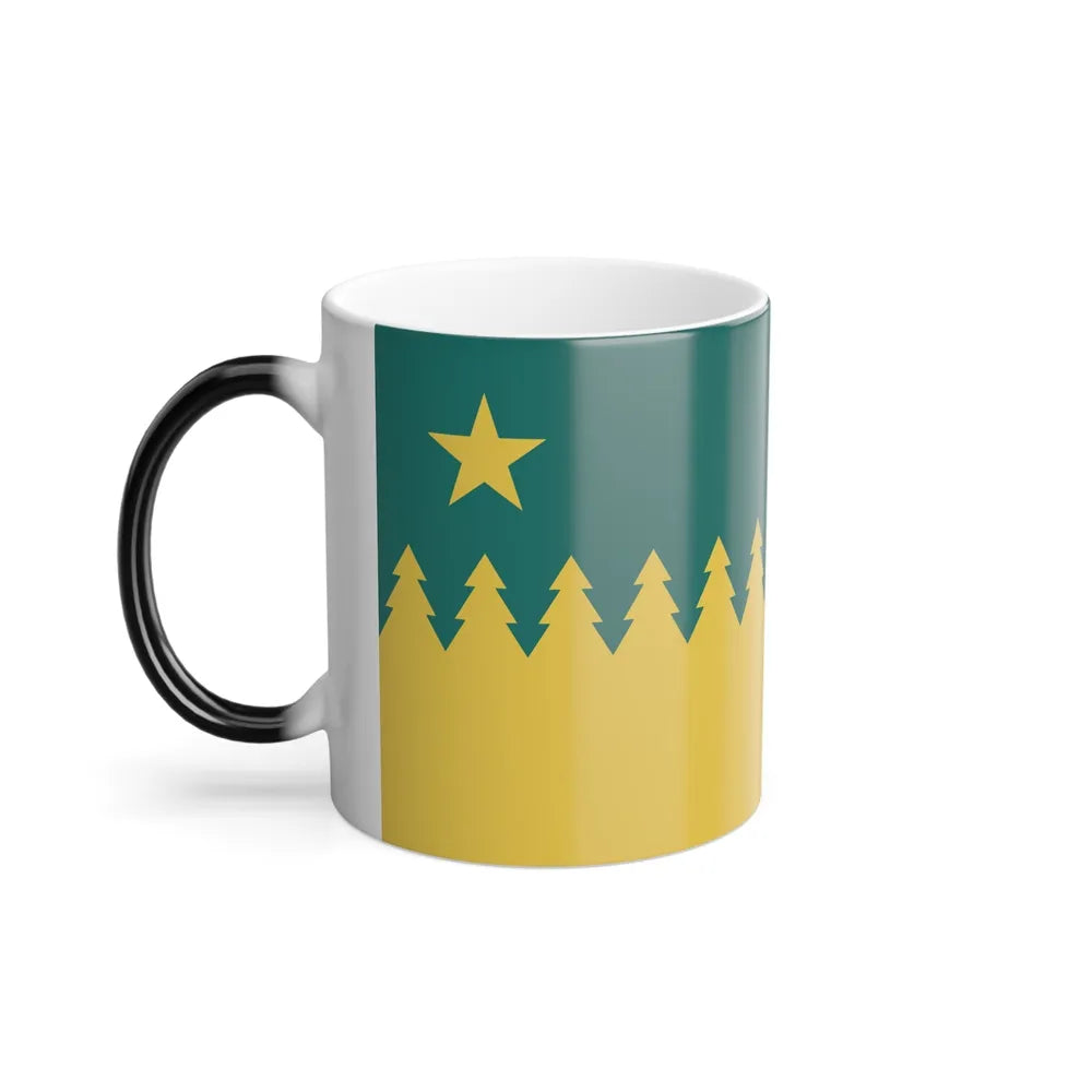 Flag of Sudbury Ontario Canada - Color Changing Coffee Mug-Go Mug Yourself