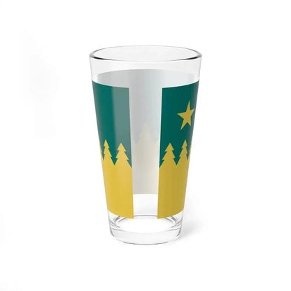 Flag of Sudbury Ontario Canada - Pint Glass 16oz - Go Mug Yourself