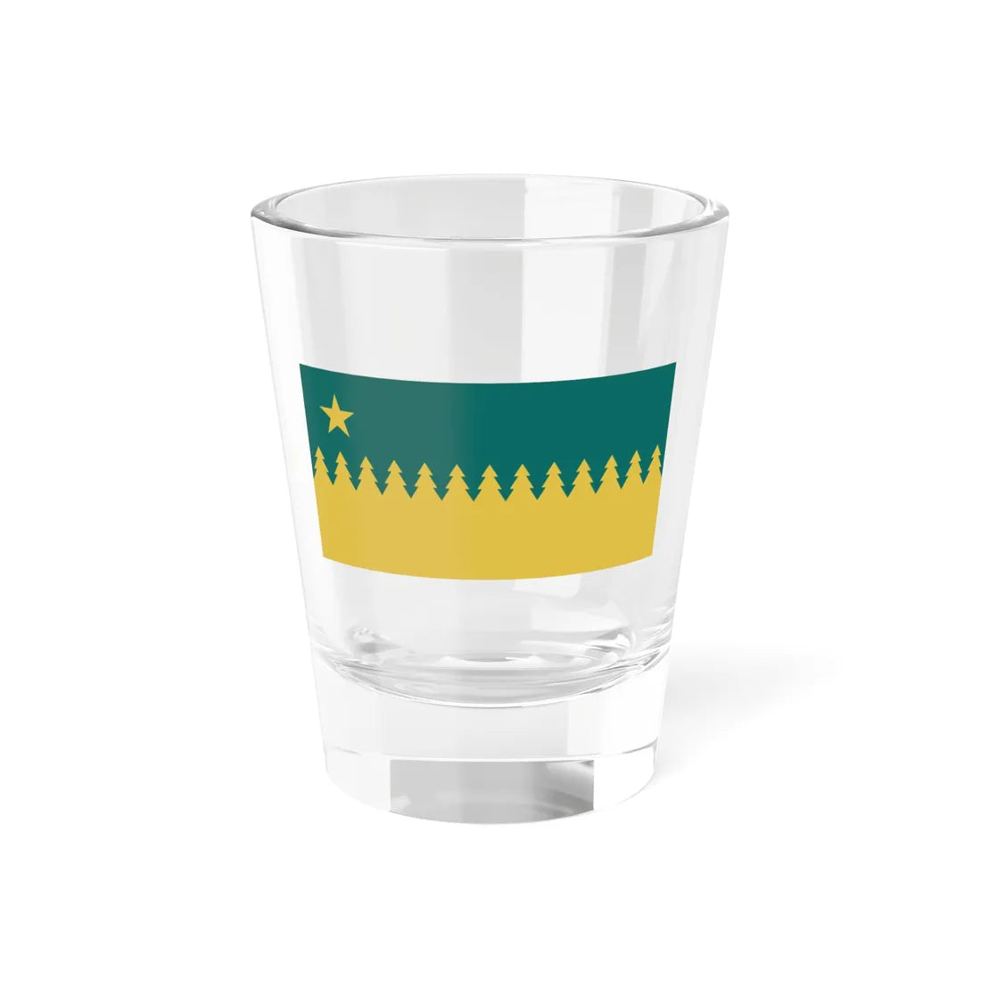 Flag of Sudbury Ontario (Canada) Shot Glass 1.5oz 1.5oz - Go Mug Yourself