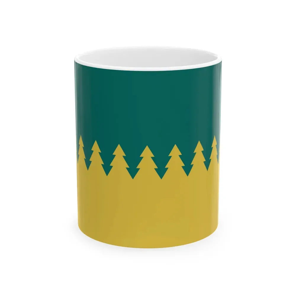 Flag of Sudbury Ontario Canada - White Coffee Mug 11oz - Go Mug Yourself