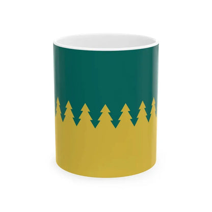 Flag of Sudbury Ontario Canada - White Coffee Mug 11oz - Go Mug Yourself