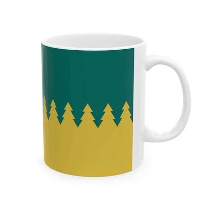 Flag of Sudbury Ontario Canada - White Coffee Mug - Go Mug Yourself