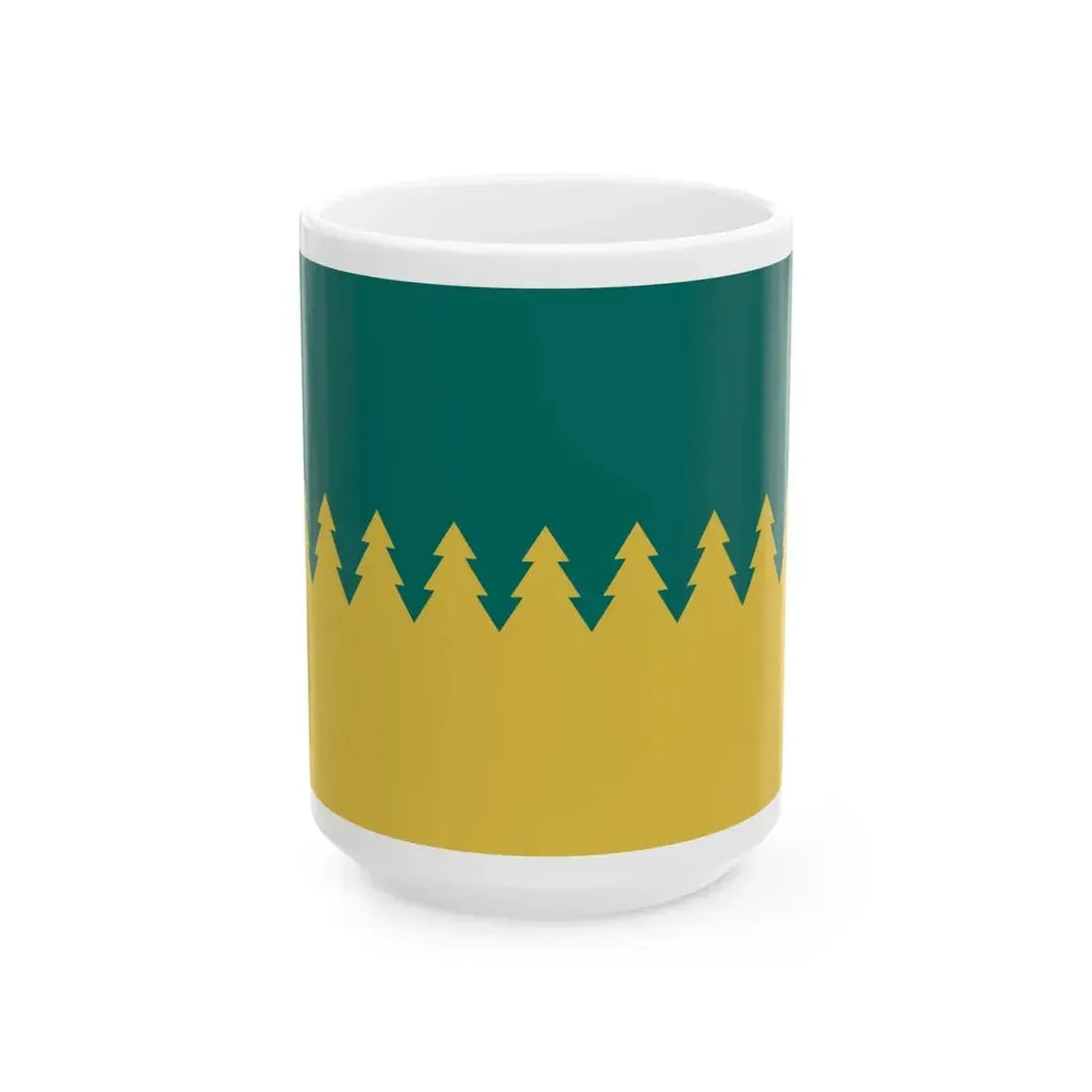 Flag of Sudbury Ontario Canada - White Coffee Mug - Go Mug Yourself