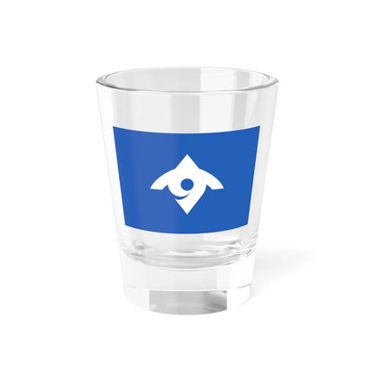 Flag of Sue Fukuoka (Japan) Shot Glass 1.5oz 1.5oz - Go Mug Yourself