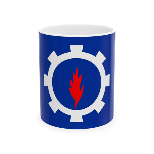 Flag of Suez Governorate (Egypt) White Coffee Mug 11oz - Go Mug Yourself