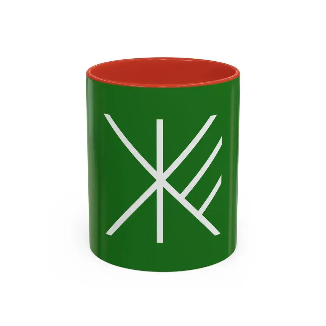 Flag of Suginami Tokyo Japan - Accent Coffee Mug 11oz Red - Go Mug Yourself