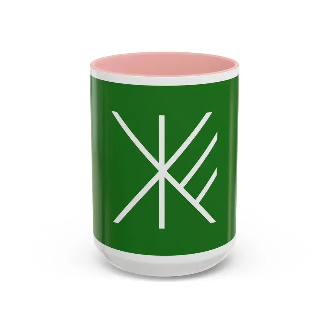 Flag of Suginami Tokyo Japan - Accent Coffee Mug 15oz Pink - Go Mug Yourself