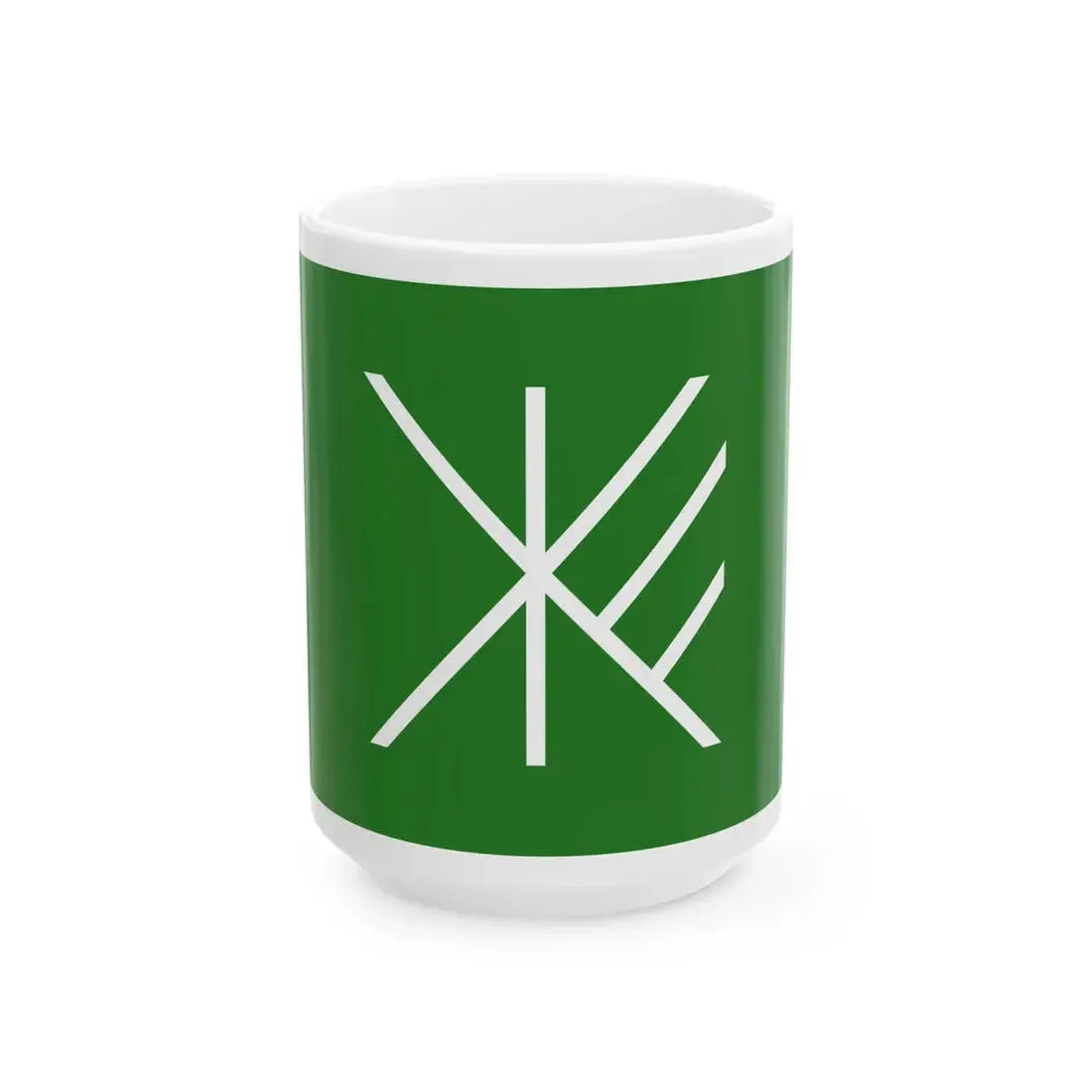 Flag of Suginami Tokyo (Japan) White Coffee Mug 15oz - Go Mug Yourself