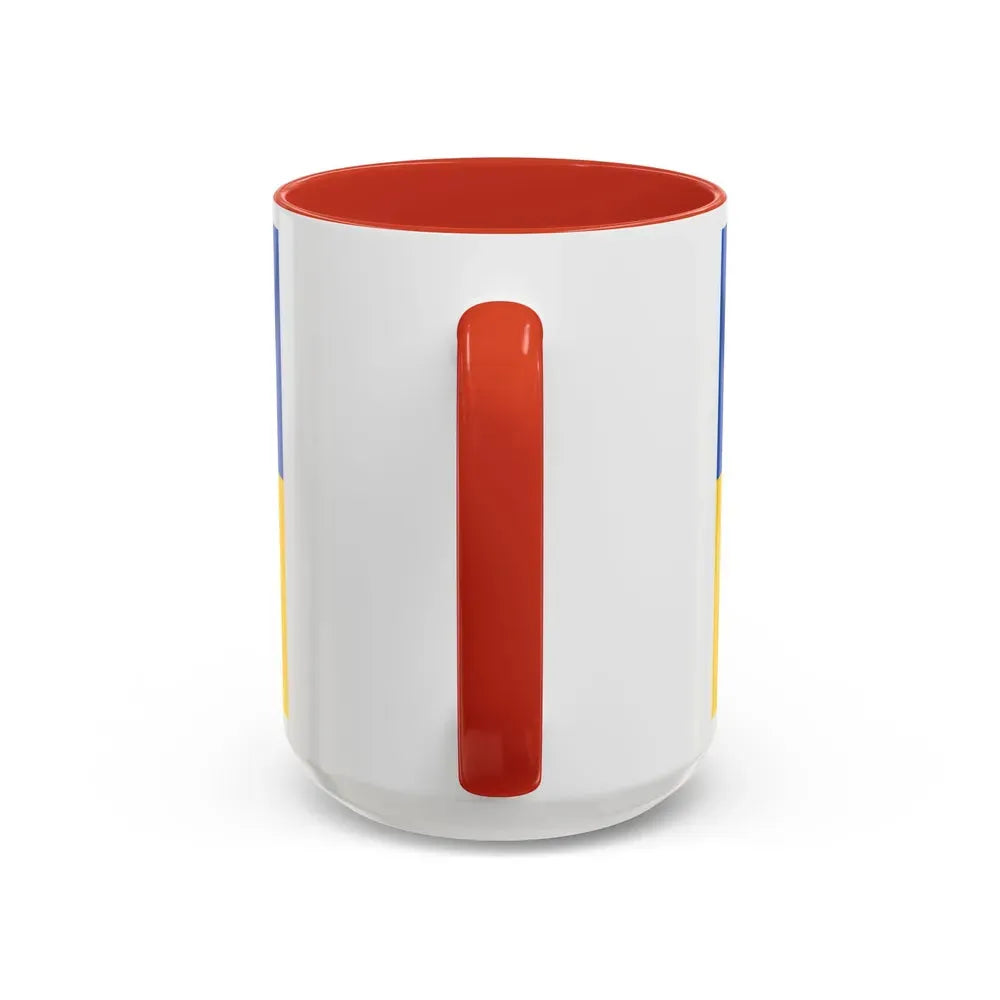 Flag of Suhl Germany - Accent Coffee Mug - Go Mug Yourself