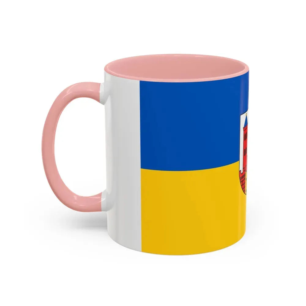 Flag of Suhl Germany - Accent Coffee Mug - Go Mug Yourself