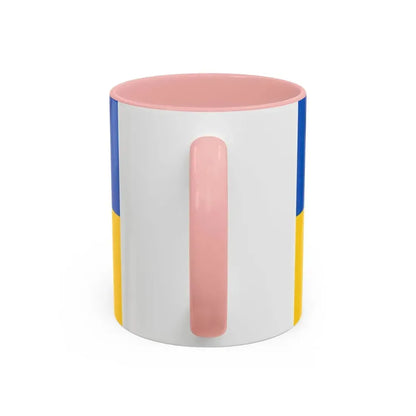 Flag of Suhl Germany - Accent Coffee Mug - Go Mug Yourself