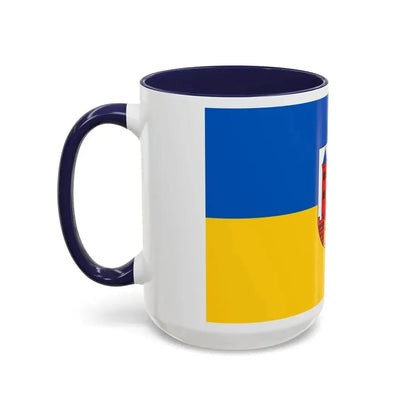 Flag of Suhl Germany - Accent Coffee Mug - Go Mug Yourself