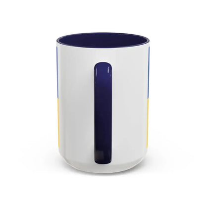 Flag of Suhl Germany - Accent Coffee Mug - Go Mug Yourself