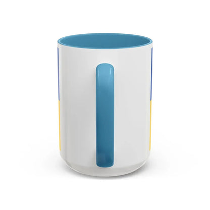 Flag of Suhl Germany - Accent Coffee Mug - Go Mug Yourself