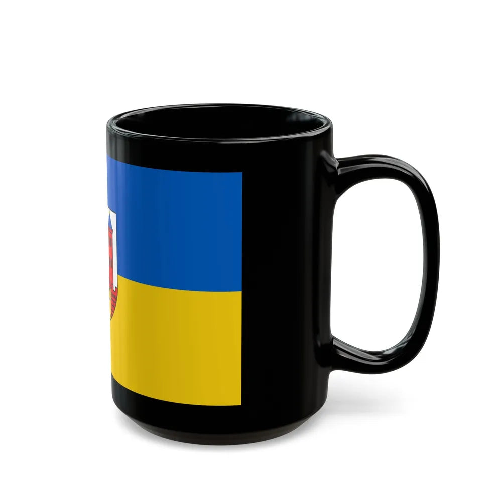 Flag of Suhl Germany - Black Coffee Mug-Go Mug Yourself