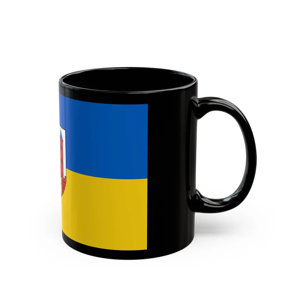 Flag of Suhl Germany - Black Coffee Mug-Go Mug Yourself